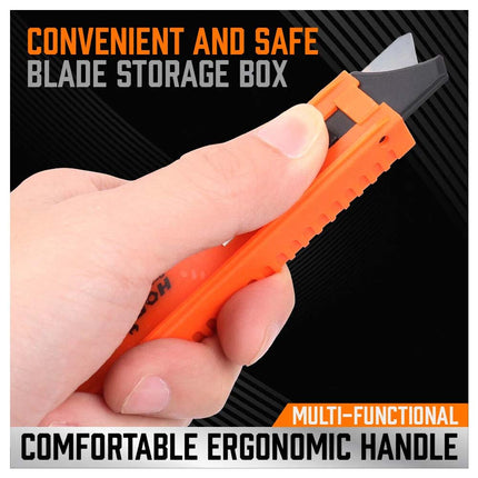 12-Pack SK-5 Utility Knife Retractable Box Cutter Extra Blades Snap Off Cutting - Image 5
