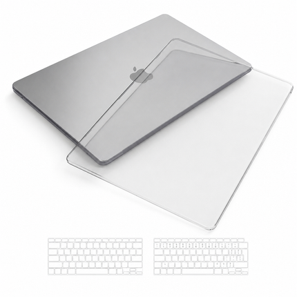 MacBook Air 13 Inch Grey Hard Shell Case With Keyboard Cover