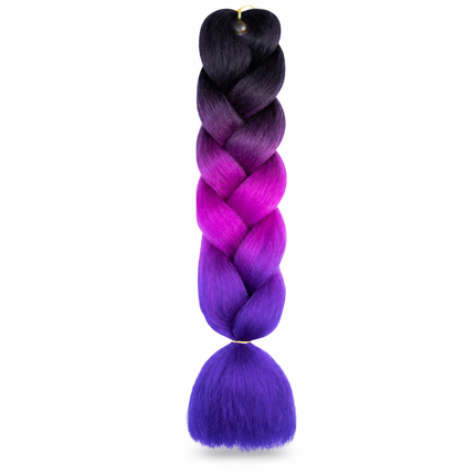 Synthetic Braiding Hair Gradient 62cm For DIY Braided Styles