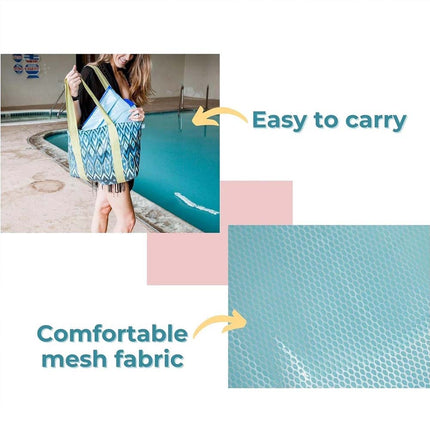 Inflatable Float Chair Hammock Pool Lounge Bed Swimming Chair Water Beach Party