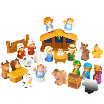 Nativity Advent Calendar Christmas Story Nativity Playset Advent Calen Advent Calendar Christmas Blind Box