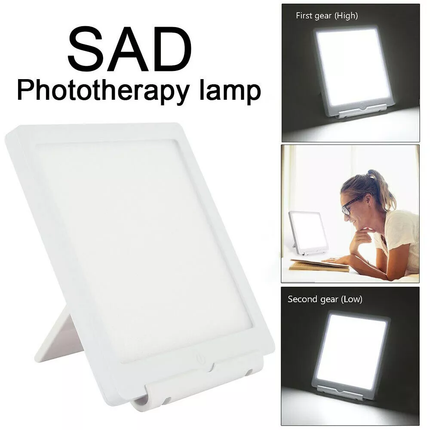 SAD Light Therapy Lamp Led Therapy Light 10000 Lux Daylight Box Portable Natural