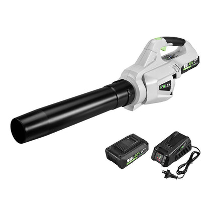 40V Cordless Leaf Blower 2.5Ah Lithium Electric Battery 3-Speed Garden