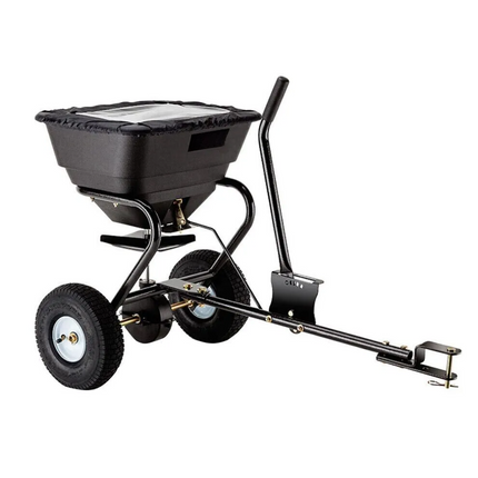 Tow Behind Broadcast Spreader 30kg 26L Seed Fertiliser Tow Rotary