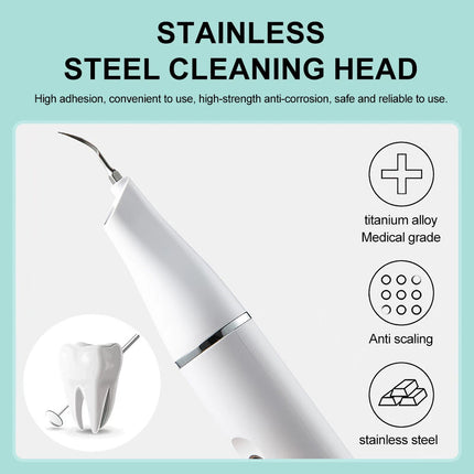 Ultrasonic Tooth Cleaner Electric Dental Scaler Tartar Plaque Calculus Remover