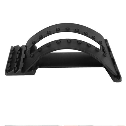 Back Stretcher Pain Relief Massager Brace Lumbar Waist Fitness Spine Stretcher