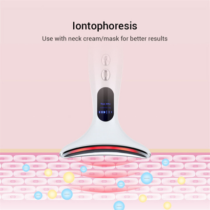 Neck Anti Wrinkle Face Lifting Beauty Device LED Photon Therapy Skin Care