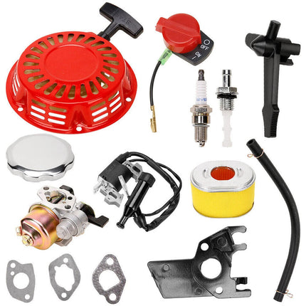 For  GX160 5.5HP Carburetor Recoil Ignition Coil Spark Plug Air Filter