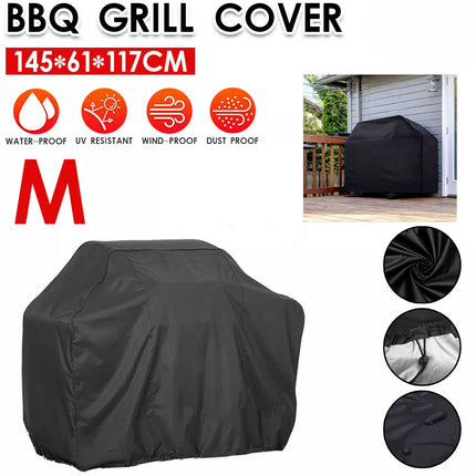 Waterproof BBQ Cover Heavy Duty Rain Gas Barbeque Smoker Grill Protector