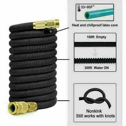 Pocket Hose Copper Bullet | With Spray Nozzle Gun | Expanding Garden Hose