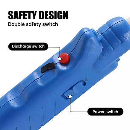 Cattle Prodder Stock Prod 12000V Rechargeable Electric Shock Livestock Pig Farm