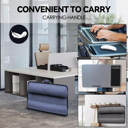 Multi Functional Lap Desk Cushion Table Work Station Mouse Pad for Laptop Tray