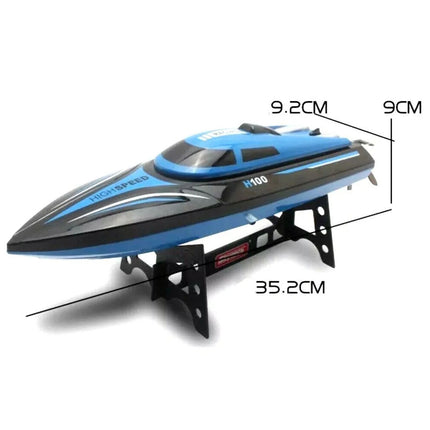 RC BOAT 2.4G RACING HIGH SPEED RC Boat Remote Control 25KM/H Kids RC Speed Boat