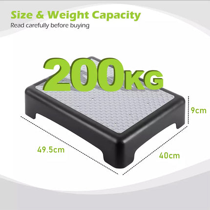 Anti-Slip Half Step Stool Elderly Disability Door Walking Outdoor Mobility Aid