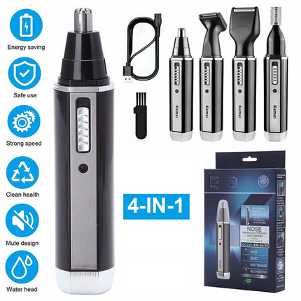 Nose Hair Trimmer For Men Rechargeable Ear and Nose Hair Trimmer Eyebrow Beard