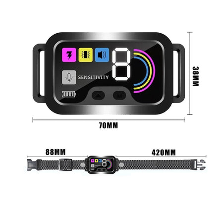 Anti Bark Dog Collar Auto Stop Barking Training Collar Obedience Rechargeable
