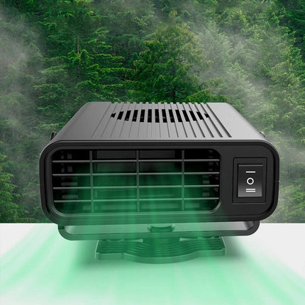 Portable Electric Car Heater 12V Heating Fan Defogger Defroster Demister
