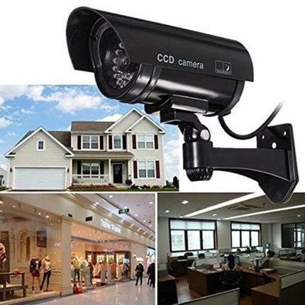 4 Sets Flash LED Light Fake Dummy Camera Night Security Surveillance CCTV