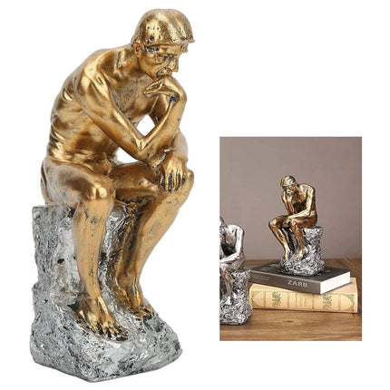 Modern Resin Statue Tabletop Figurine Home Decor Decorative Ornament Living Room