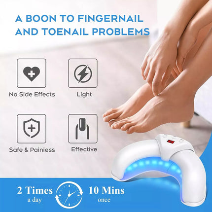 Foldable Onychomycosis Toes Nail Toenails &Fingernail Fungus Polish Curing Light