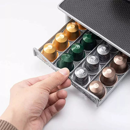 For Nespresso 40 Coffee Capsules Pod Holder Stand Dispenser Rack Storage Capsule