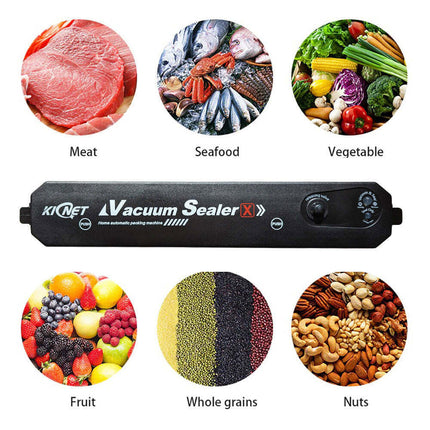 Automatic Vacuum Sealer Food Packing Machine with 15PCS Bags