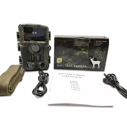 1080P Wireless WIFI Hunting Trail Camera 4K 60MP Motion Activated Camera IP66