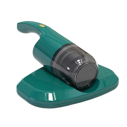 Handheld Wireless UV Dust Mite Remover Vacuum Cleaner for Bedding Sofa Mattress Green