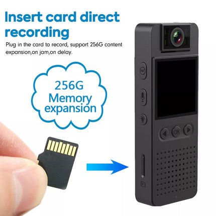 1080P Mini Body Camera WiFi Video Recorder Wearable Police Body cam Night Vision
