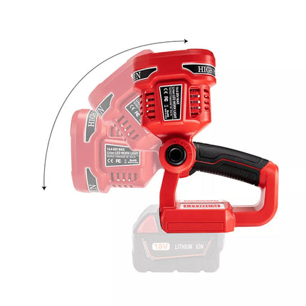 LED Work Light Torch Lamp For Milwaukee M18SLED-0 18V Li-ion Battery Cordless