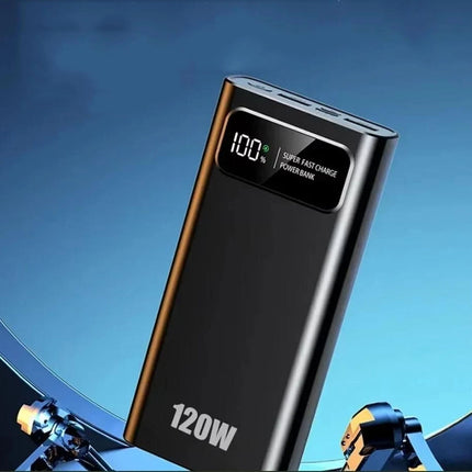 120W Power Bank 20000mAh USB PD Fast Charging Powerbank External Battery Pack