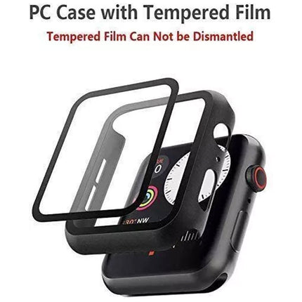 Black For Apple Watch Case Cover iWatch Series 10 42mm Screen Protector