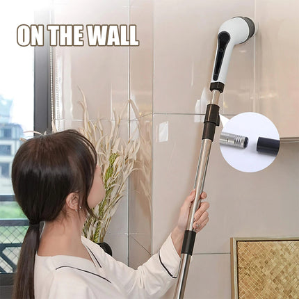 Cordless Electric Scrubber Cleaning Brush with 7 Replaceable Brush Heads