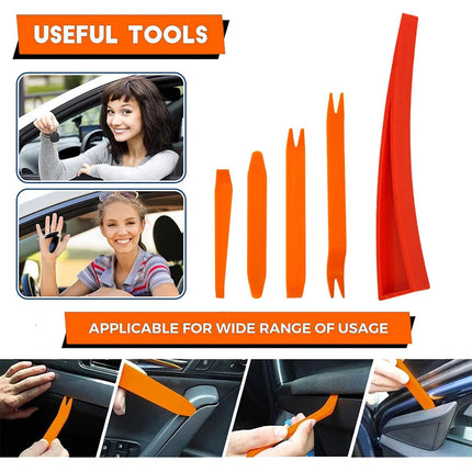 13x Emergency Car Tool Kit with Long Reach Grabber Air Wedge Pump Non Marring