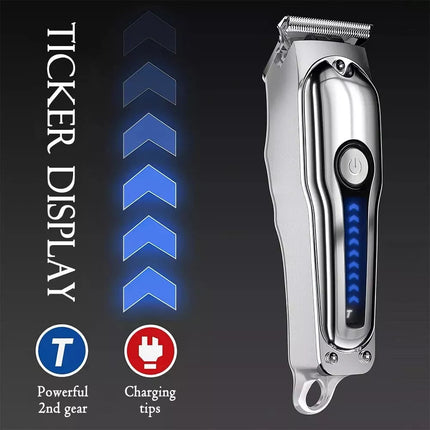 Electric Hair Trimmer Cordless Rechargeable Body Pubic Grooming Kit