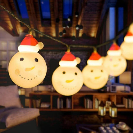 Christmas Snowman LED String Light Fairy Light Christmas Decoration
