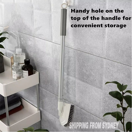 Long Handled Floor Scrubbing Brush Shower Cleaning Brush for Tubs, Tiles, Glass