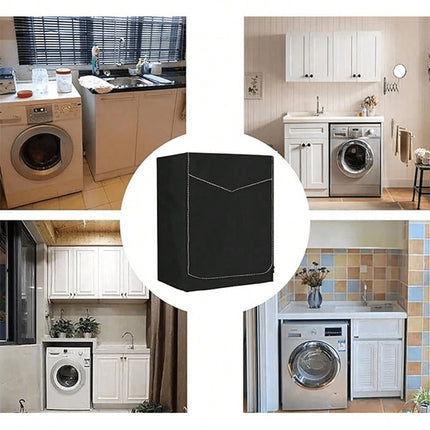 Waterproof Dustproof Washing Machine Top Cover Protect Front Load Washer Dryer  (60x60x88cm)