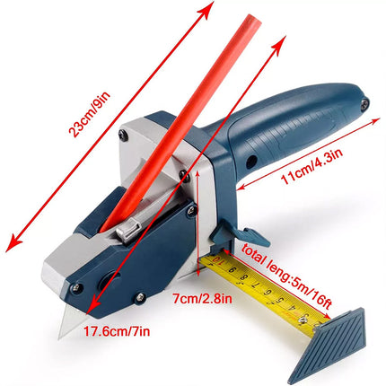 Plaster Board Edger Automatic Drywall Cutting Tool Gypsum Board Cutter Scriber