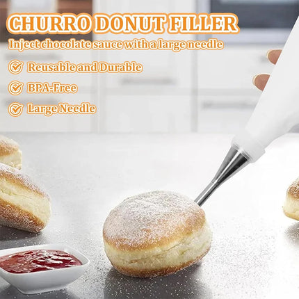Biscuit Press Gun Cookies Making Kit Cake Icing Decorating Biscuit Maker Set