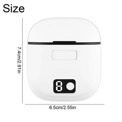 Electric Toe Nail Clippers Automatic With Light Trimmer USB Rechargeable