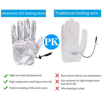 Unisex Electric Heated Gloves Skiing Motorcycle Winter Warm Touch Screen Outdoor