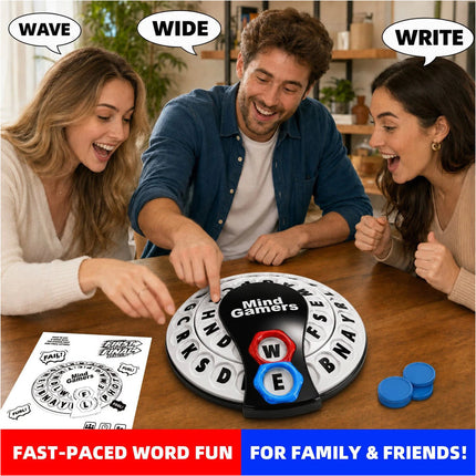 Family Word Puzzle Board Game Christmas Gift