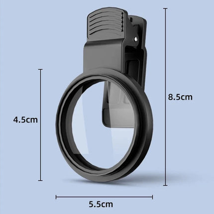 52mm Clip On CPL Filter Phone Circular Polarizing Lens with Storage Case