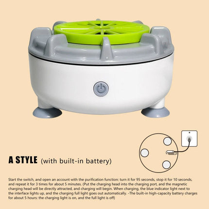Seattleget Efficient Portable Fruit and Vegetable Washers, Ultrasonic Cleaner