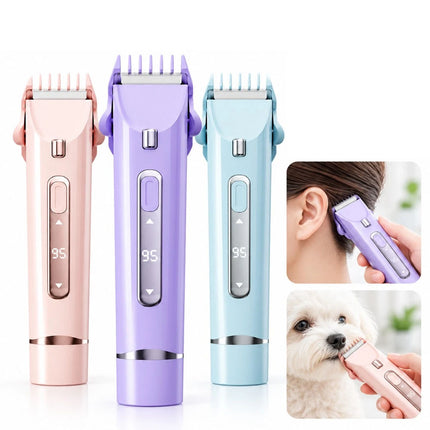 LED Dual Head Shaver Women Electric Bikini Trimmer Wet & Dry Use Hair Removal
