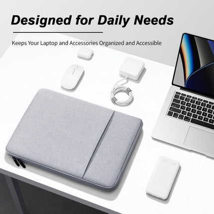 Laptop Sleeve Carry Case Cover Bag MacBook Surface Lenovo Dell HP 12" 13" 15" Grey
