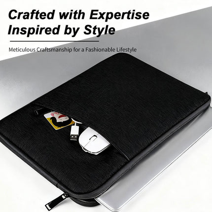 Laptop Sleeve Carry Case Cover Bag MacBook Surface Lenovo Dell HP 12" 13" 15" Black