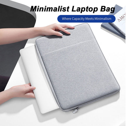 Laptop Sleeve Carry Case Cover Bag MacBook Surface Lenovo Dell HP 12" 13" 15" Grey