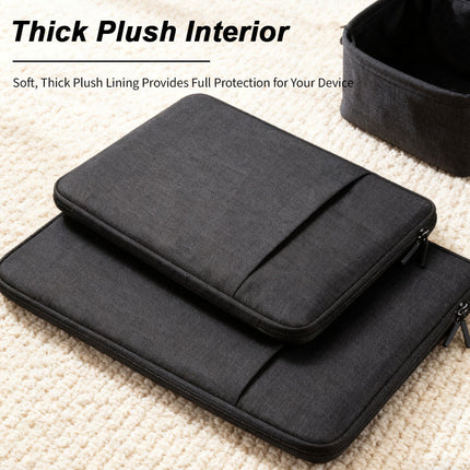 Laptop Sleeve Carry Case Cover Bag MacBook Surface Lenovo Dell HP 12" 13" 15" Black